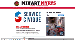 Desktop Screenshot of mixart-myrys.org